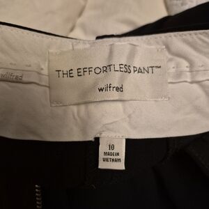 Wilfred Black Effortless Pant